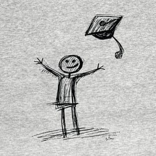 Stickman Graduation day T-Shirt